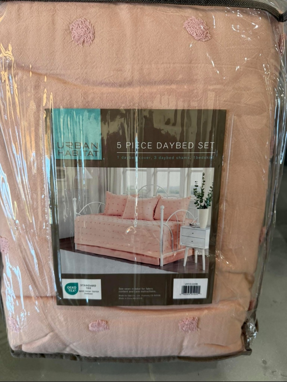 Urban Habitat Pink 5-Piece Daybed Comforter Set